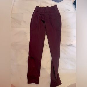 LeMieux Plum Full seat breeches used once